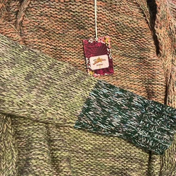 Joe Browns Rainbow Chunky Marl Cardigan 1X 2X 3X NEW - Picture 4 of 6